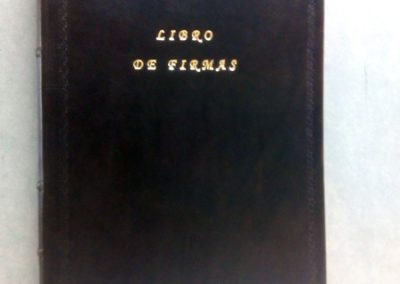 Libro de firmas